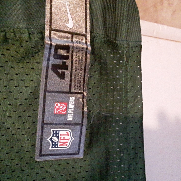 NFL Nike 40 on Field NewYork Jets football Jersey number 33 Ivory size 40 med - Picture 6 of 6